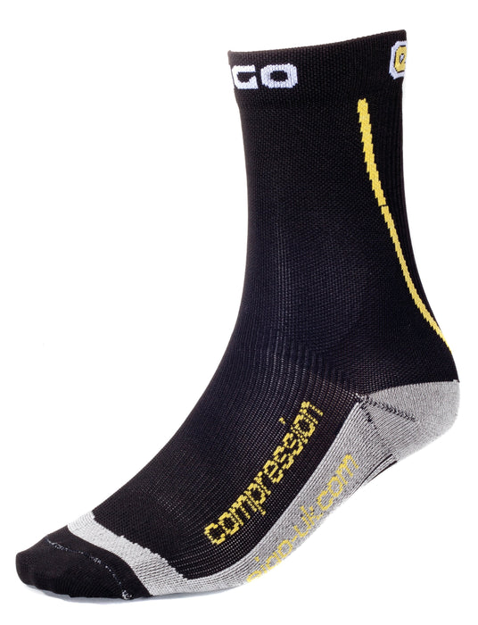 Eigo Cycling Short Compression Socks Black - S