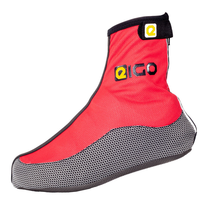 Eigo Windster Cycling Overshoes Red / Grey