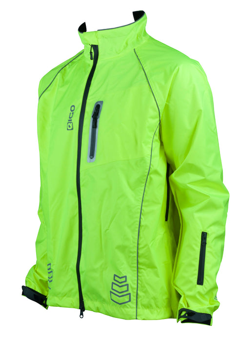 Eigo Delta-2 Waterproof Cycling Jacket Fluoro Yellow
